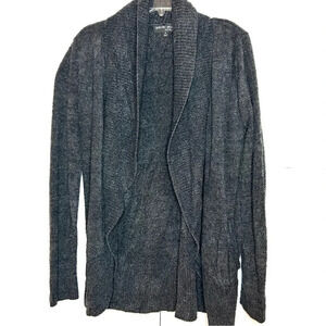 Barefoot dreams circle cardigan cozychic grey soft warm size medium
